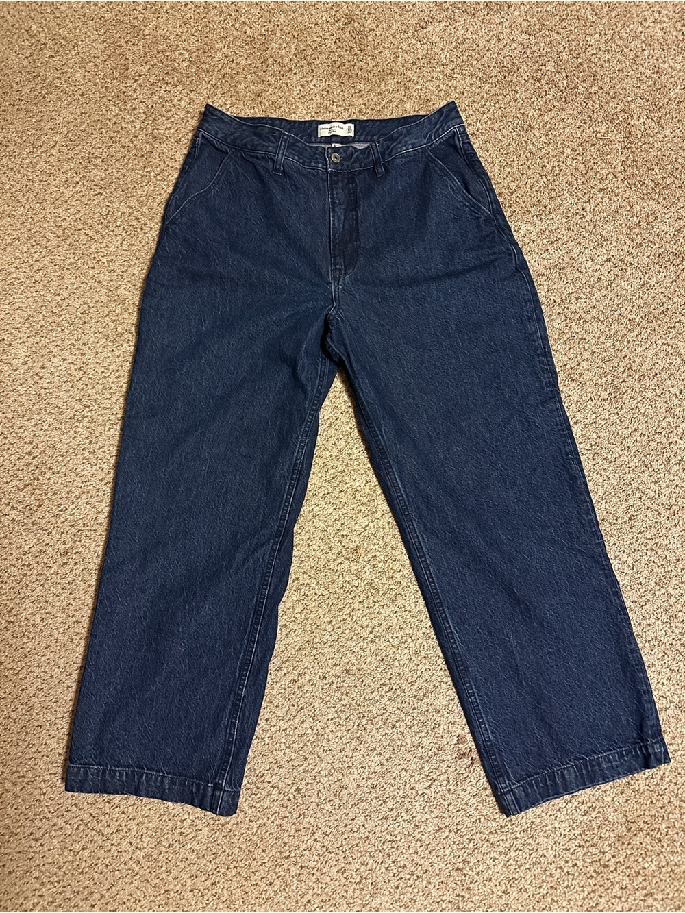 Abercrombie & Fitch the Loose High Rise Curve Love Jeans sz 12 (31)